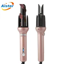 Профессиональные керамические автоматические бигуди 110-240 в щипцы для завивки волос 28 мм баррель Волшебные Спиральные бигуди для завивки волос