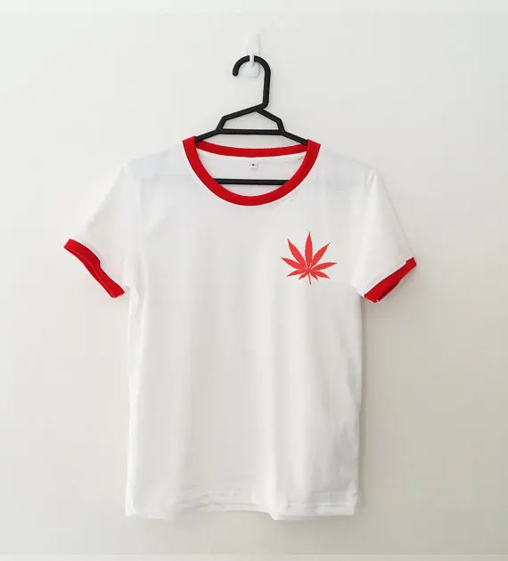 Us 782 10 Offunkraut Hemdtasche Ringer T Lustige T Shirt Graphic Tees Tumblr Shirts Mit Sprüchen Geschenk Damen T Shirts In T Shirts Aus