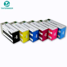 TINTENMEER pigment ink cartridge PJIC1 to PJIC6 compatible for epson PP-100 PP-50 PP100 PP50 PP 100 PP 50 CD printing printer TINTENMEER pigment ink cartridge PJIC1 to PJIC6 compatible for epson PP-100 PP-50 PP100 PP50 PP 100 PP 50 CD printing printer