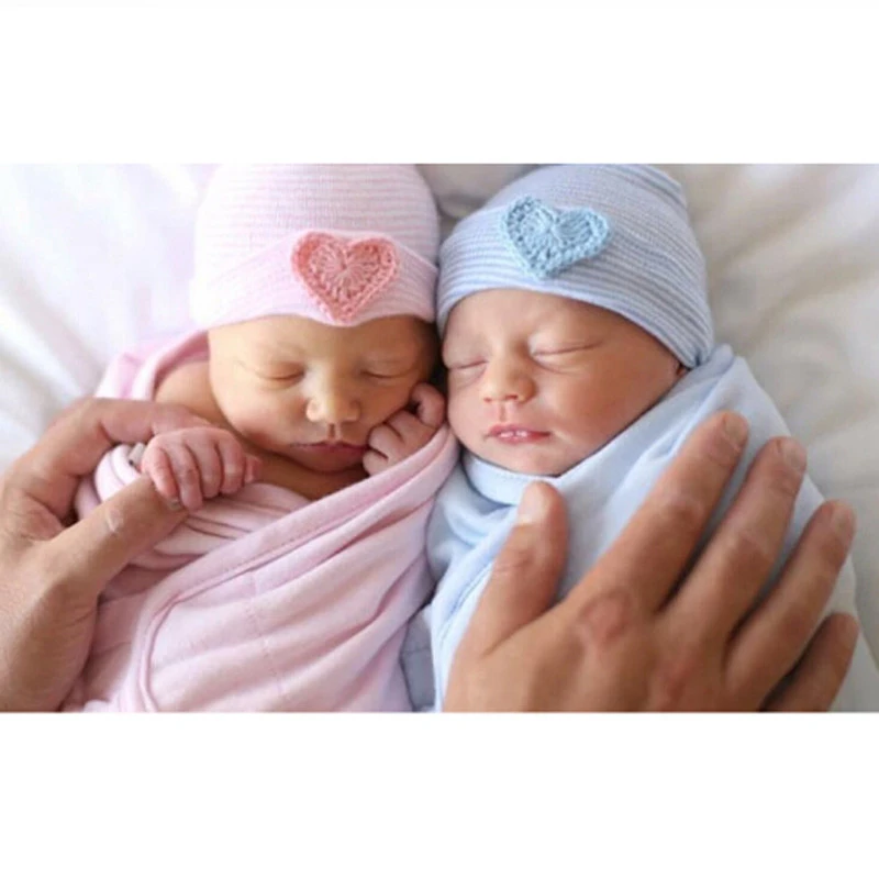 Bonnet En Coton Pour Nouveau Ne Bonnet A Nœud Doux Pour Bebe De 0 A 6 Mois Accessoire De Photographie Aliexpress