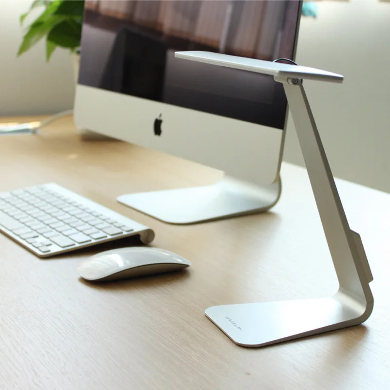 Ультратонкая Складная перезаряжаемая настольная лампа для Mac приглушаемые