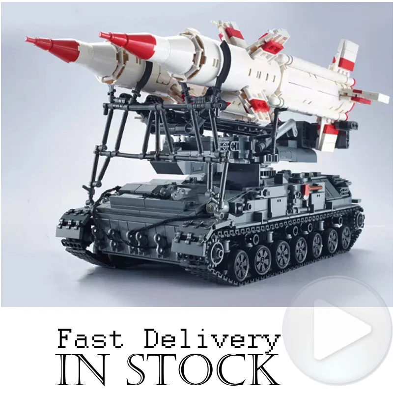 

XingBao 06007 SA-4 GANEF Military Army Tank Building Blocks Bricks Toys Educational For Children brinquedos Compatible