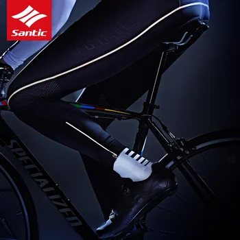 

Santic Men Coolmax 4D Padded Cycling Pants Professional MTB Road Bike Riding Pants Spring Summer Autumn Outdoor Sport Clothings