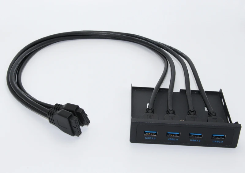 H1111Z 19 + 1 20 контактный 4 портовый концентратор USB 3 0 Передняя панель
