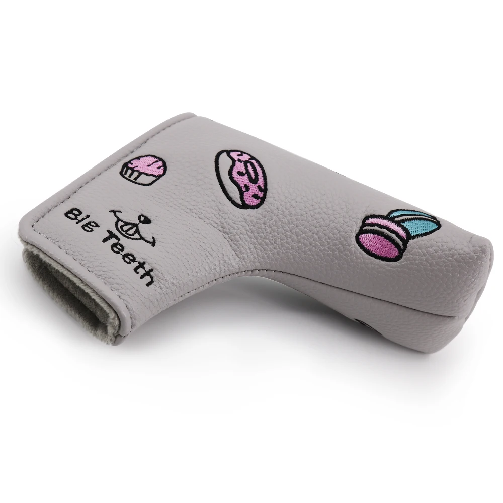 6003526 big teeth golf pingtype putter cover grey (5)