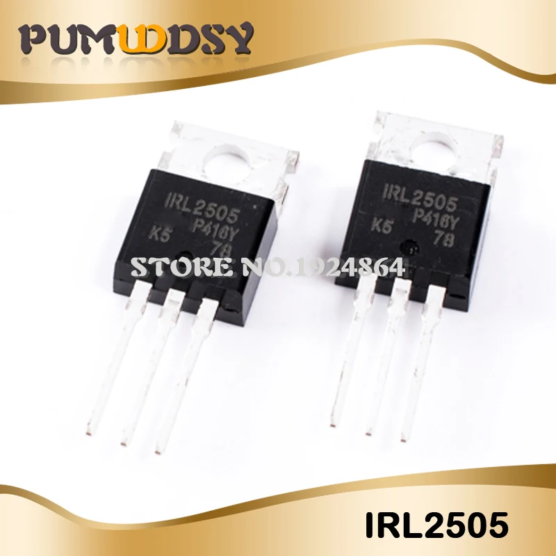 

50pcs/lot IRL2505PBF IRL2505 TO-220 MOS FET transistor new original free shipping IC