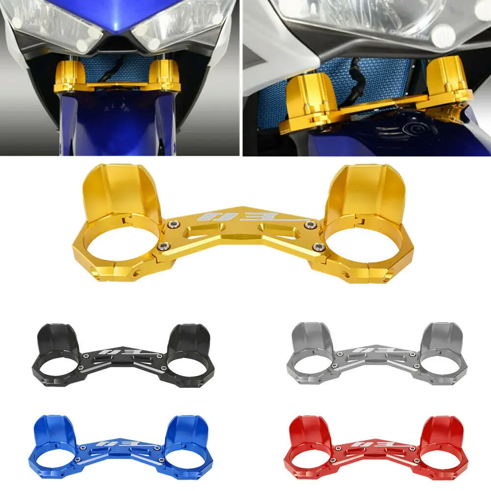 

MT 03 Aluminum Motorcycle Accessories Balance Shock Front Fork Bracket Brace Stabilizer Clamp For Yamaha MT-03 MT03 2015-2016