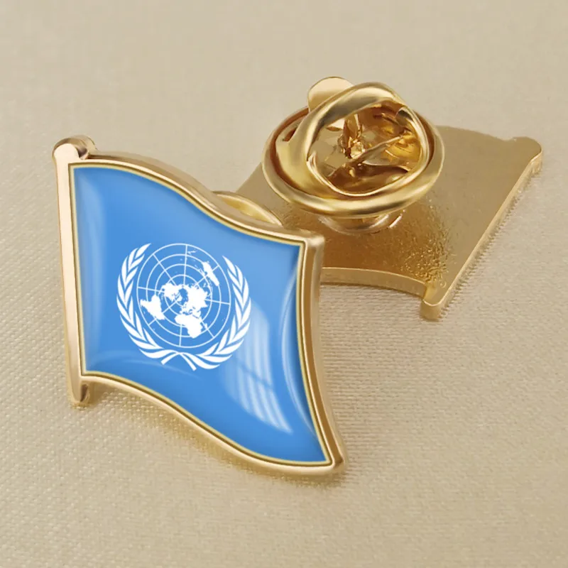 

United Nations Single Flag Lapel Pins