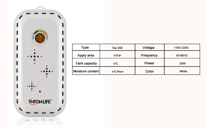 TINTON жизни Электрический Кристалл осушитель с ЕС Plug Мини воздуха для домашний осушитель книжный шкаф гардероб