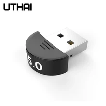 UTHAI T03 Bluetooth 5,0 адаптер аудио USB приемник передатчик компьютер Бесплатный привод Bluetooth адаптер
