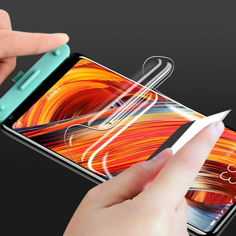 

For Xiaomi Redmi 5 Plus Note 5 Mi6 Mix2 Note 4X Screen Protector Hydrogel Film For Samsung Galaxy S8 S7 Note 8 For Huawei P10 P9