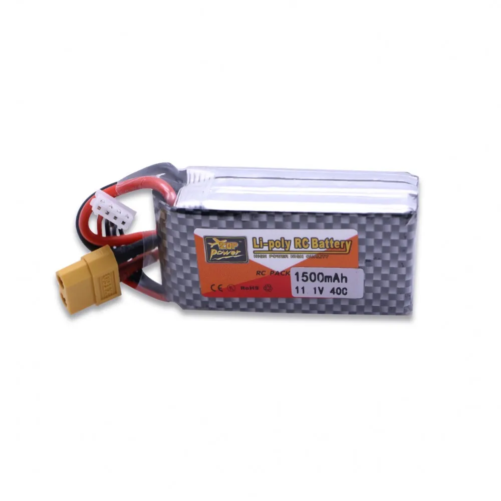 2 шт. LiPo батарея 11 1 В 1500 мАч 3 S 40C MAX 60C XT60plug Tplug и зарядное устройство для