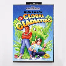 Глобальный Гладиатор игровой картридж 16 бит MD игровая карта с розничной коробкой для sega Mega Drive для Genesis