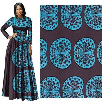 

african fabric 6 yards of african wax ankara fabric for dresses wholesale 100% cotton wax fabric tissu africain wax print fabric