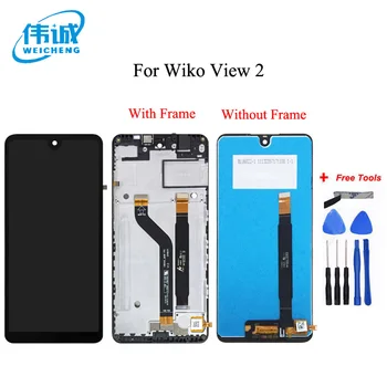 

WEICHENG Tested Well For Wiko View 2 LCD Display+Touch Screen 100% tested LCD Digitizer Glass Panel Replacement +Free Tools