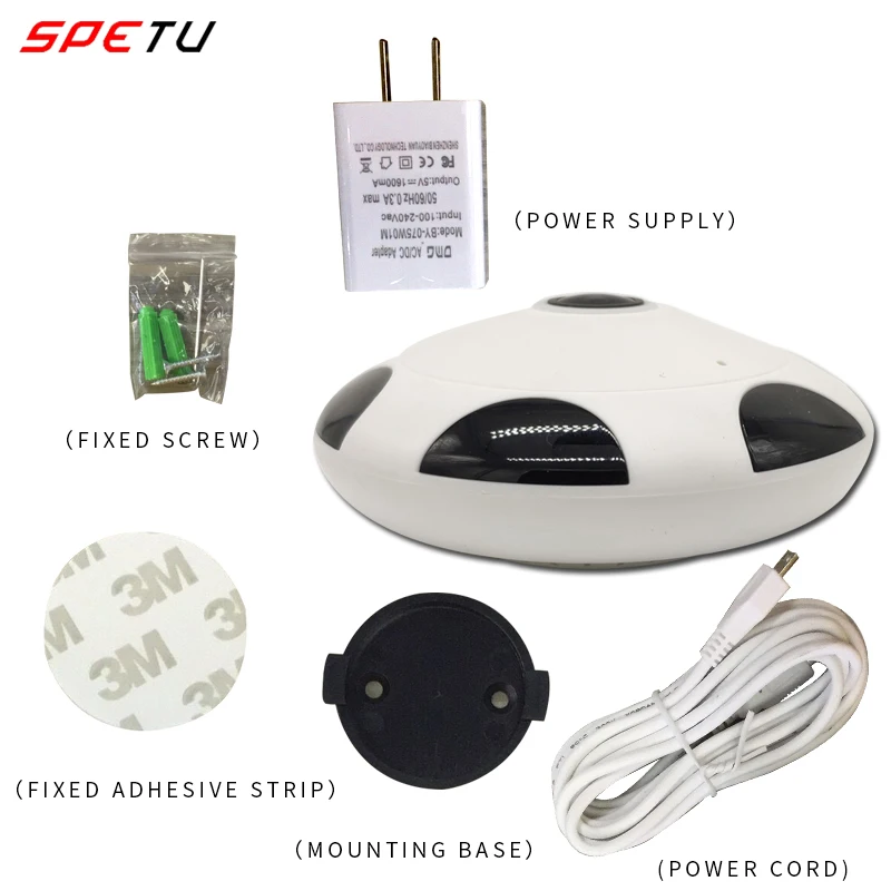 HD 960P Wifi IP Camera Home Security Wireless 360 Degree Panoramic CCTV Camera Night Vision cloud storage ip camera security VR 
