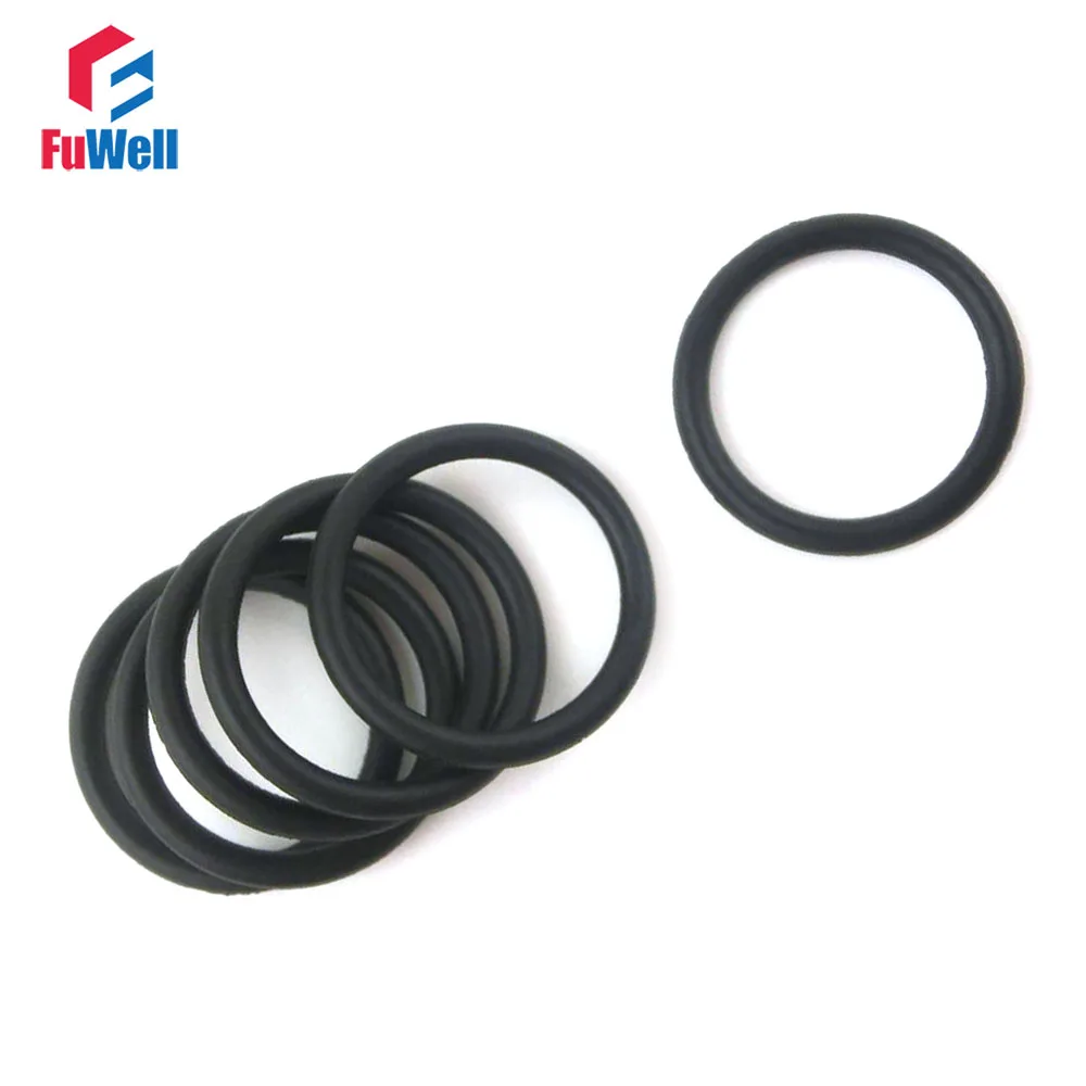 50pcs 1.9mm Thickness Nitrile Rubber O Ring Seals 77/80/85/90/95/100