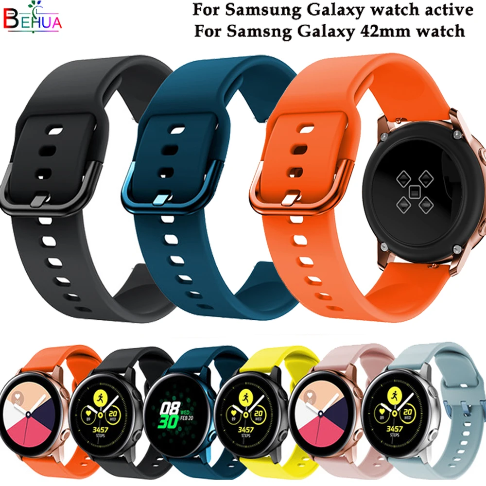 Ремешок для часов Galaxy 42 мм силиконовый спортивный браслет Samsung Gear S2 Classic Frontier