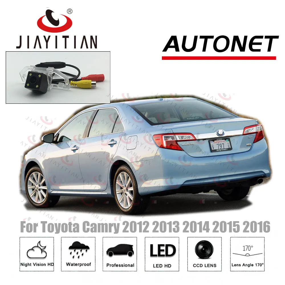 

JiaYiTian rear camera For Toyota Camry 2012 2013 2014 2015 2016 CCD Night Vision Backup camera Parking Assistance Reverse camera