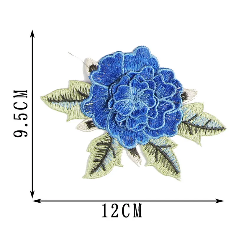 Вышивка 1 шт./2 шт. аппликация пришить на значки Ремесла стикер роза цветок шляпа заплатка для одежды аксессуары сумка DIY для джинсов