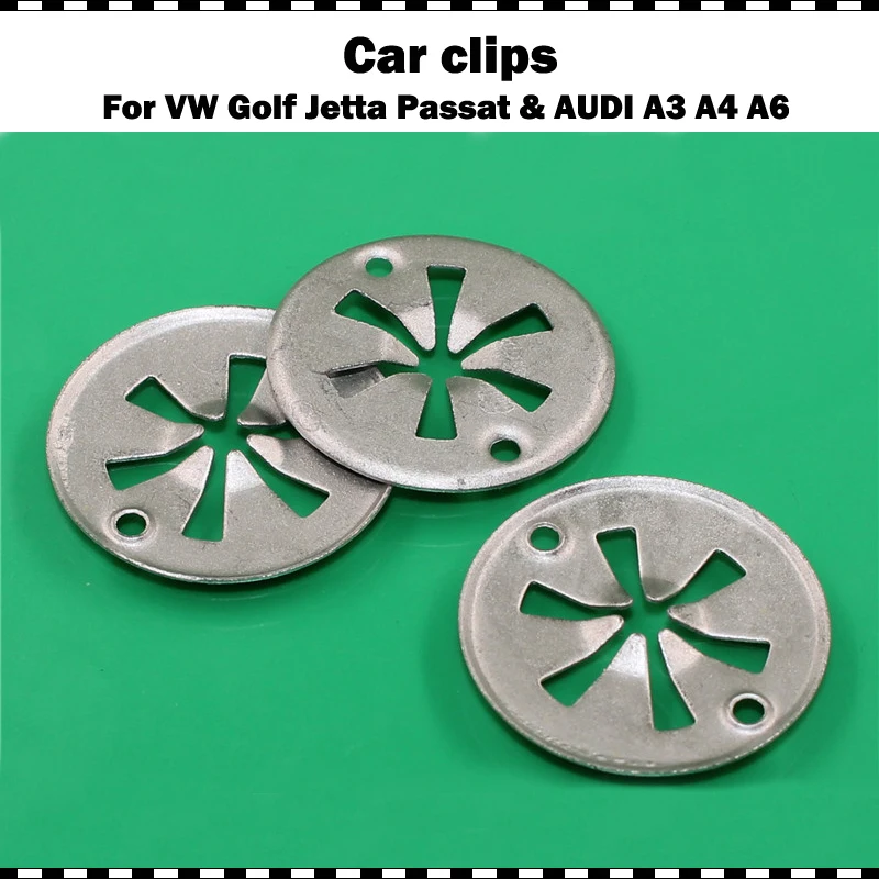 10 шт. зажимы для нижней крышки двигателя VW Passat CC Tiguan golf 4 Jetta Audi A3 A4 A6 Q3 Q5|Клипсы и