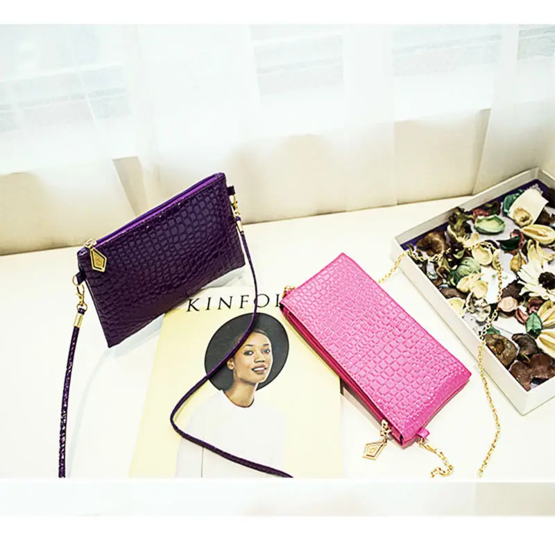 Crocodile grain female zero wallet (2)