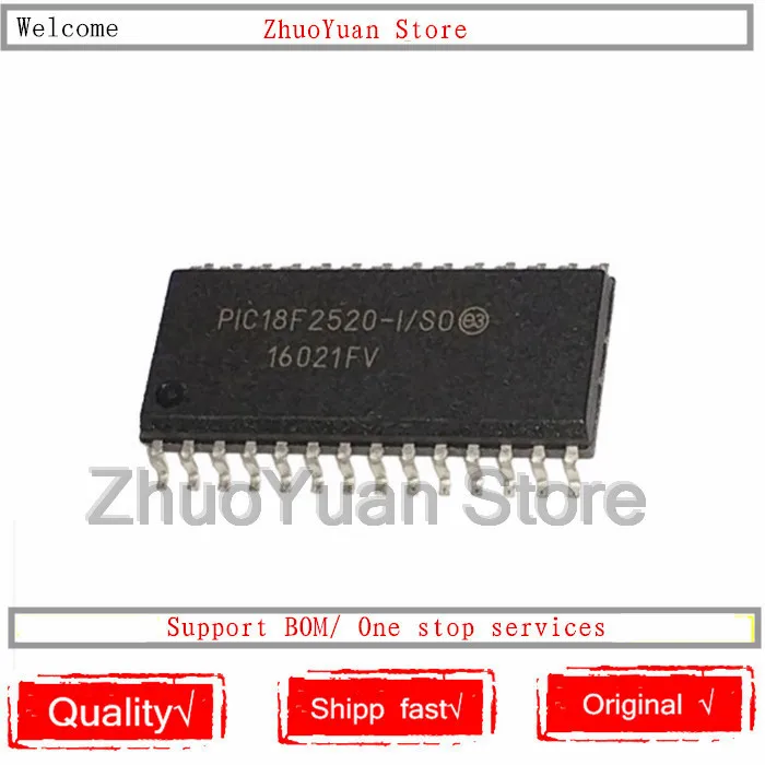 1 teile/los PIC18F2520 I/SO PIC18F2520 SOP28 18F2520 Neue original IC chip-in Spracherkennung/Steuermodule aus Verbraucherelektronik bei