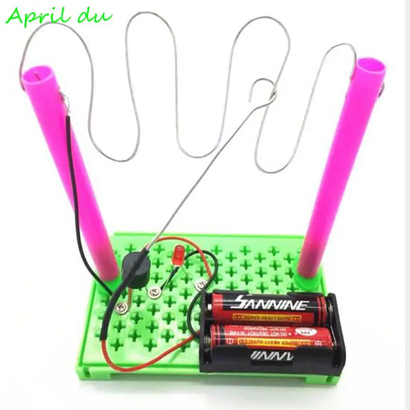 

Creative diy cross fire line physical circuit experiment school science and technology small production student science and educ