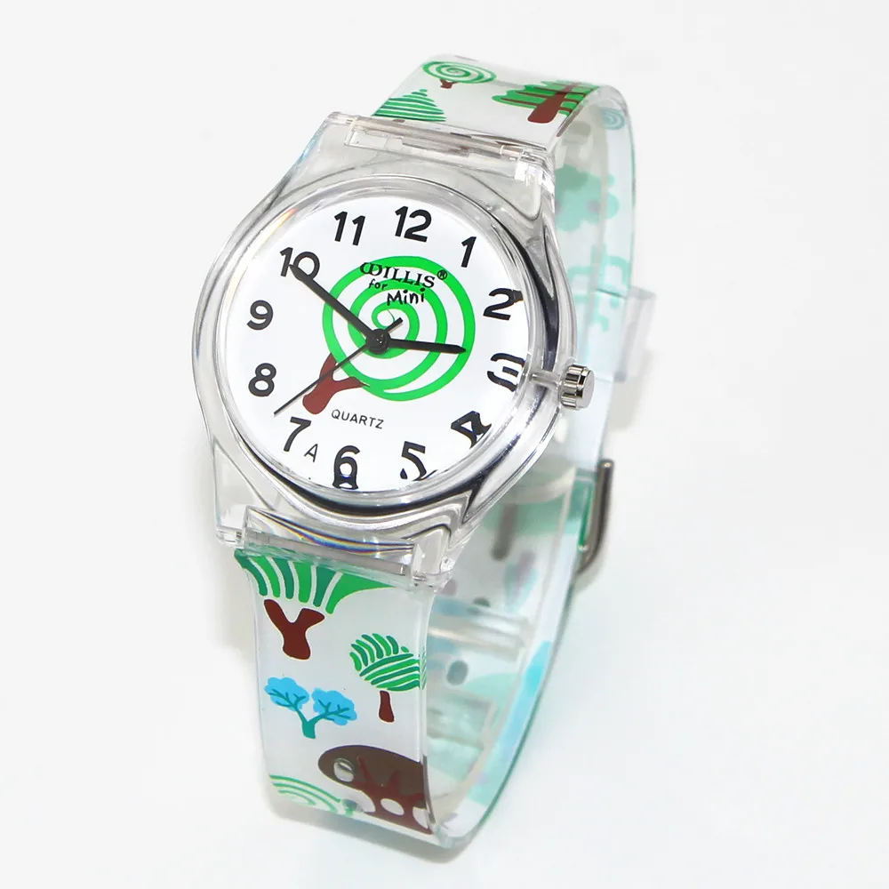 

New Small Trees Pattern Design Children Women Analog Quartz Wrist Waterproof Watch Student Dress Quartz Watches Clock Reloj