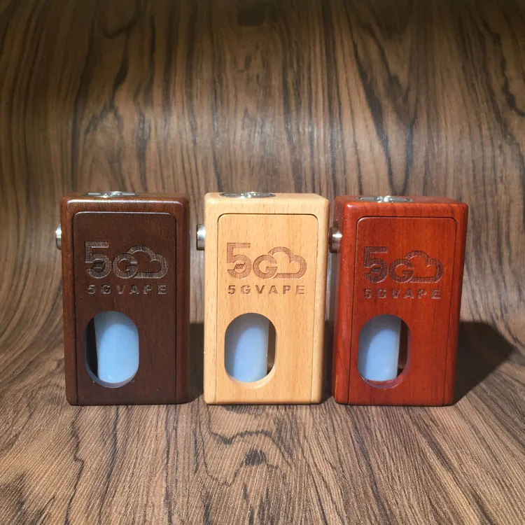 

Original 5gvape wood mod squonk bf supercar Auto-adjusting mechanical box retro design 18650 battery with 8ml squonk bottle vs