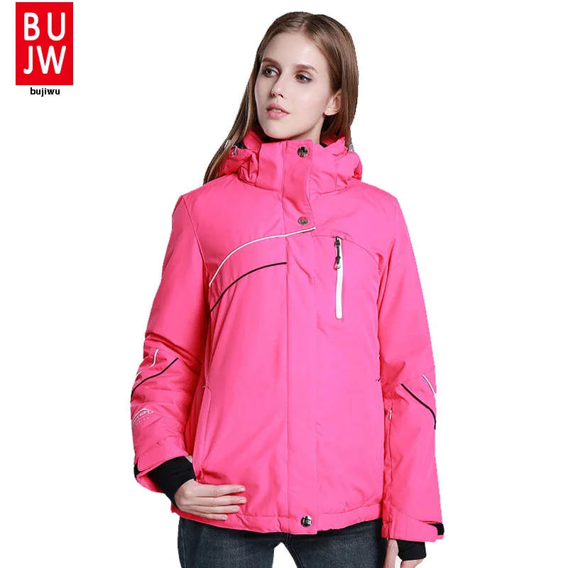 Women cotton snowboard jacket skiing winter waterproof Splice