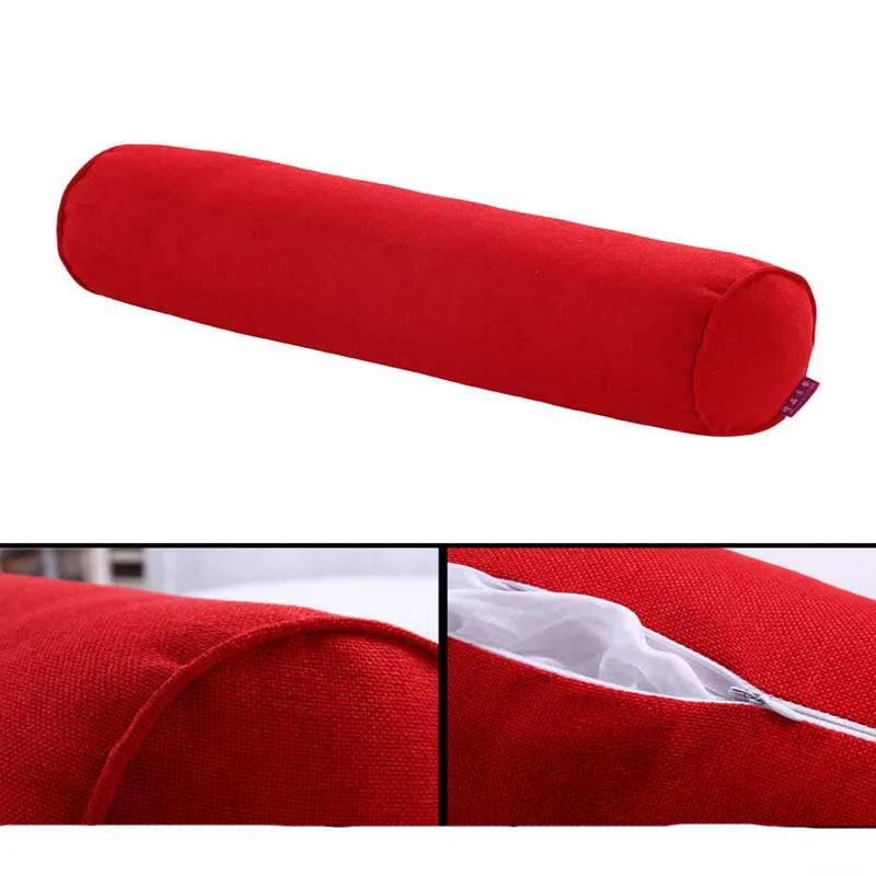 Длинная Подушка, внутренняя круглая подушка для тела, подушка с аниме, Прямоугольная подушка для сна, подушка для дома, спальни, постельные принадлежности, аксессуары - Цвет: Chinese red