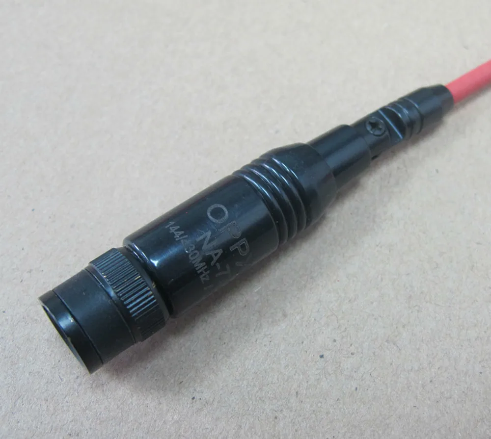 OPPXUN красный OPX 772 BNC Двухдиапазонный УКВ/VHF 144/430 МГц двухстороннее радио антенна