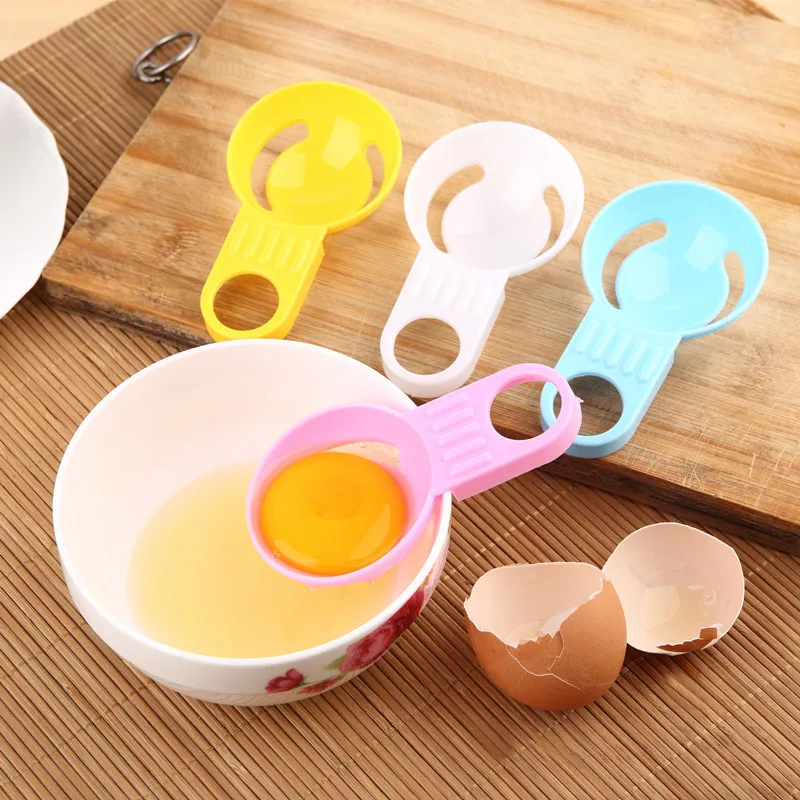 

1Pc Creative Color Short-handed Egg White Separator Egg Processing Egg Dispenser Kitchen Baking Tools Kitchen Accessories
