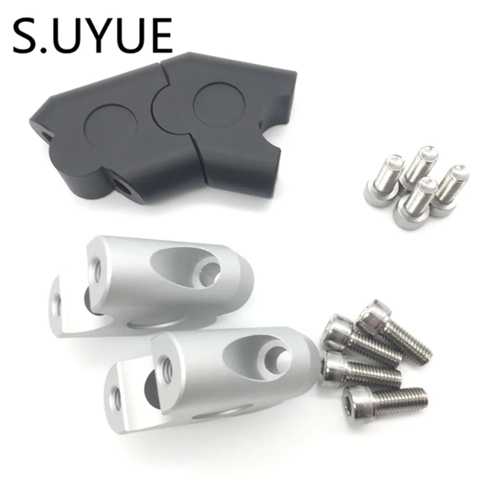 Prix S. UYUE Anodisé 2 Pouces Pivotant Moto Guidon Riser Pour 7 8 \