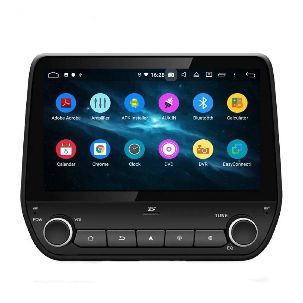 Best 4GB+32GB Octa Core 9" Android 9.0 Car Radio DVD Player for Ford Eco sport Fiesta 2017 2018 GPS Bluetooth WIFI USB Mirror-link 2