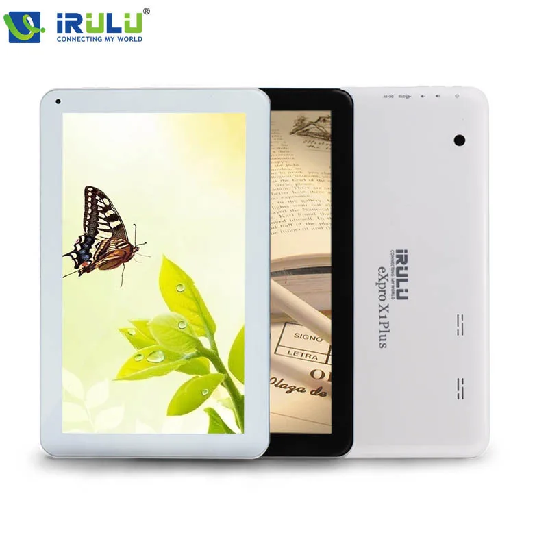 Lowest Price iRULU eXpro X1Plus Tablet PC 10.1" 16GB ROM Android 5.1 A33 Quad Core Dual Camera Bluetooth support wifi  Russian keyboard case