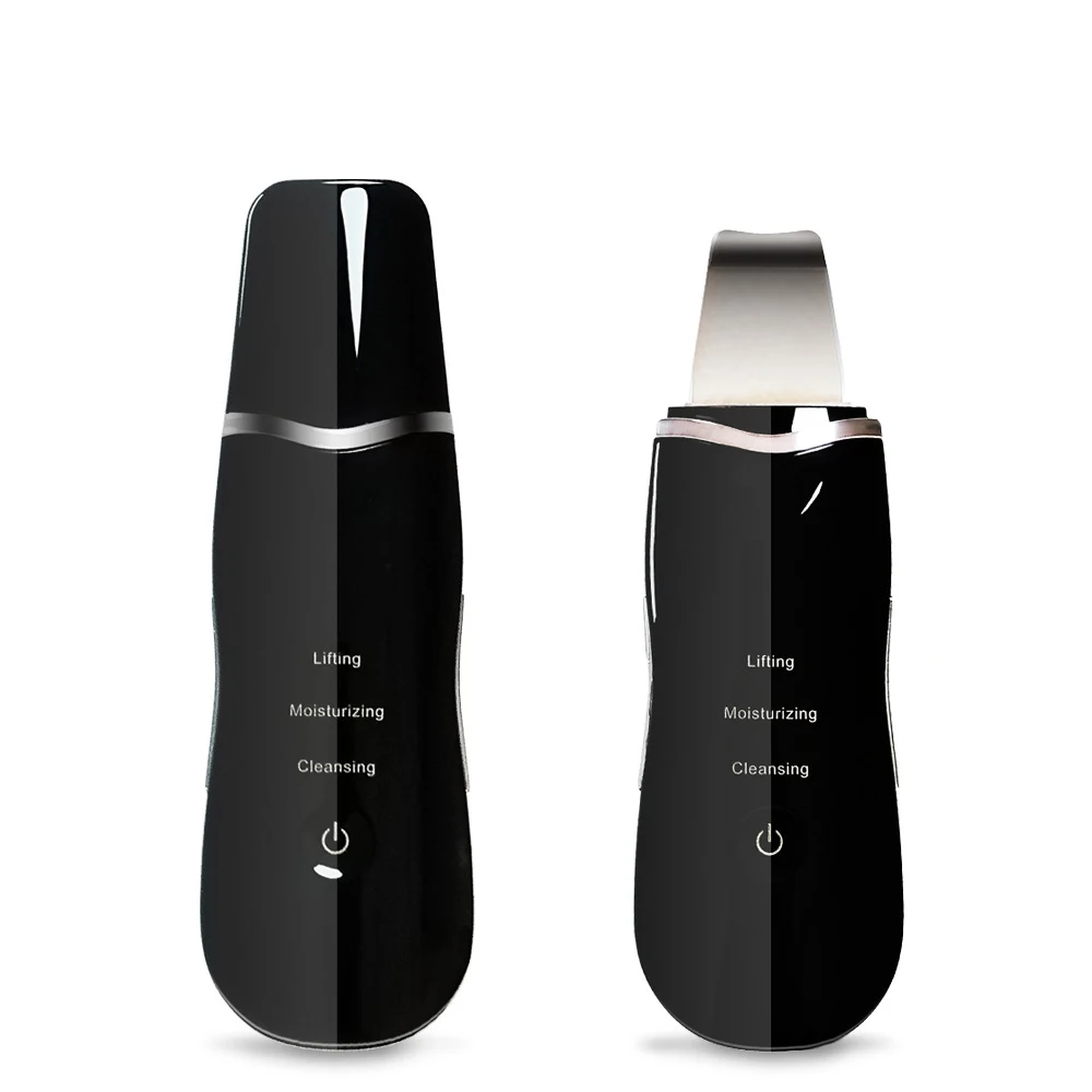 

Ultrasonic Ion Skin Scrubber Professional Deep Skin Cleaning USB Rechargeable Peeling Shovel Facial Pore Blackhead Remover