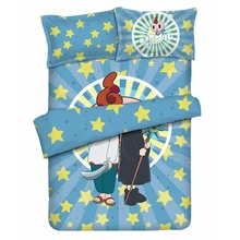 Аниме волшебный круг гуру Кукури Gipple Косплей кровать плоский лист пододеяльник наволочка Mahoujin Guruguru Комплект постельного белья