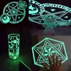 1.5cm*1m Luminous Fluorescent Night Self-adhesive Glow In The Dark Sticker Tape Safety Security Home Decoration Warning Tape ► Photo 2/6