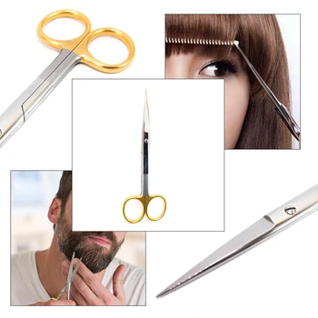 

Stainless Steel Salon Hair Cutting Scissors Beard Scissor Professional Bang Scissor Haircutting Shear