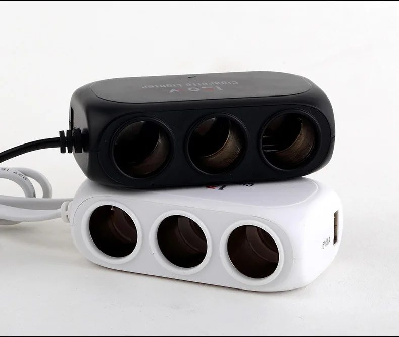 

With switch, one tow three, cigarette lighter, power distribution, on-board charging 120W