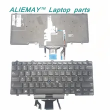 Новая клавиатура для ноутбука Dell Latitude E5450 E7450 E7470 E7480 7490 5470 5480 черная клавиатура с подсветкой