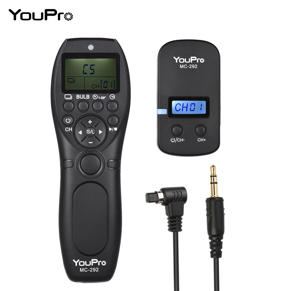 YouPro MC 292 N3 2 4G беспроводной пульт дистанционного управления ЖК Таймер спуска