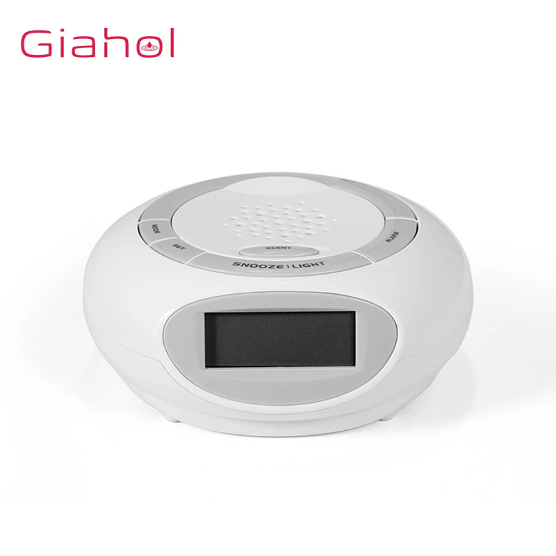 

Essential Oils For Aromatherapy Diffusers wireless mist maker LED Night light Clock Essential SPA Oil Aroma Diffuser for home