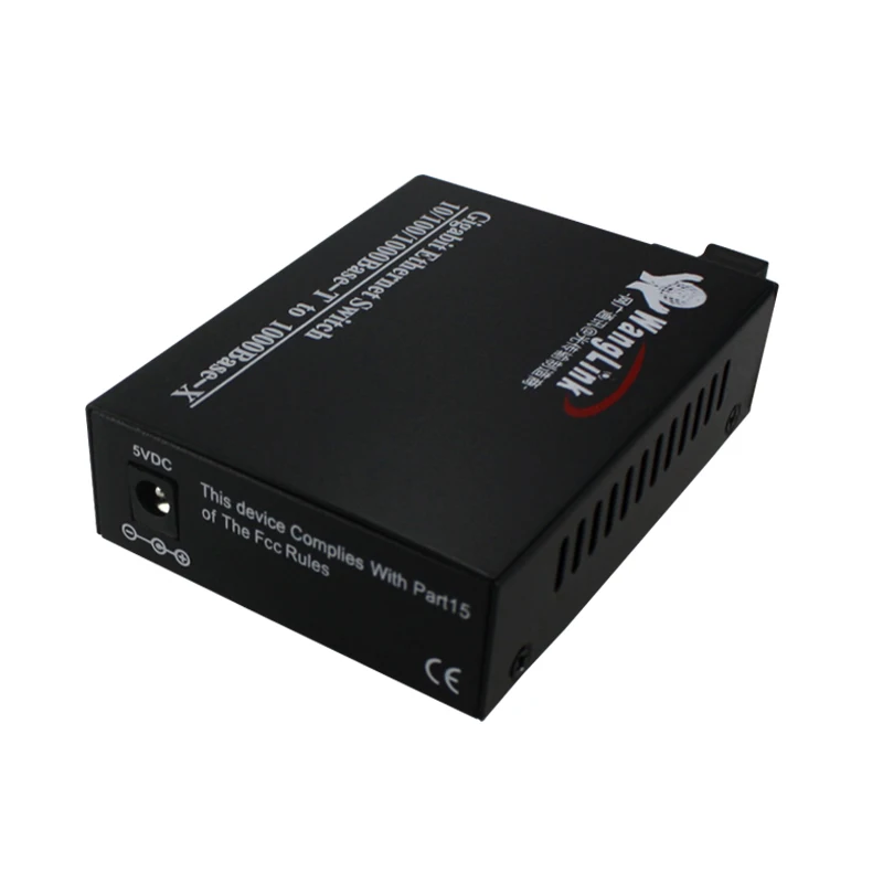 Gigabit 1 fiber Port 2RJ45 10/100/1000 ethernet port fiber optic transceiver fiber media converter 1pair