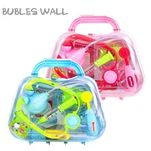 8 шт./компл. Творческий доктор игровой набор притворяться носить чехол медицинский ящик для образования детей ролевые игры