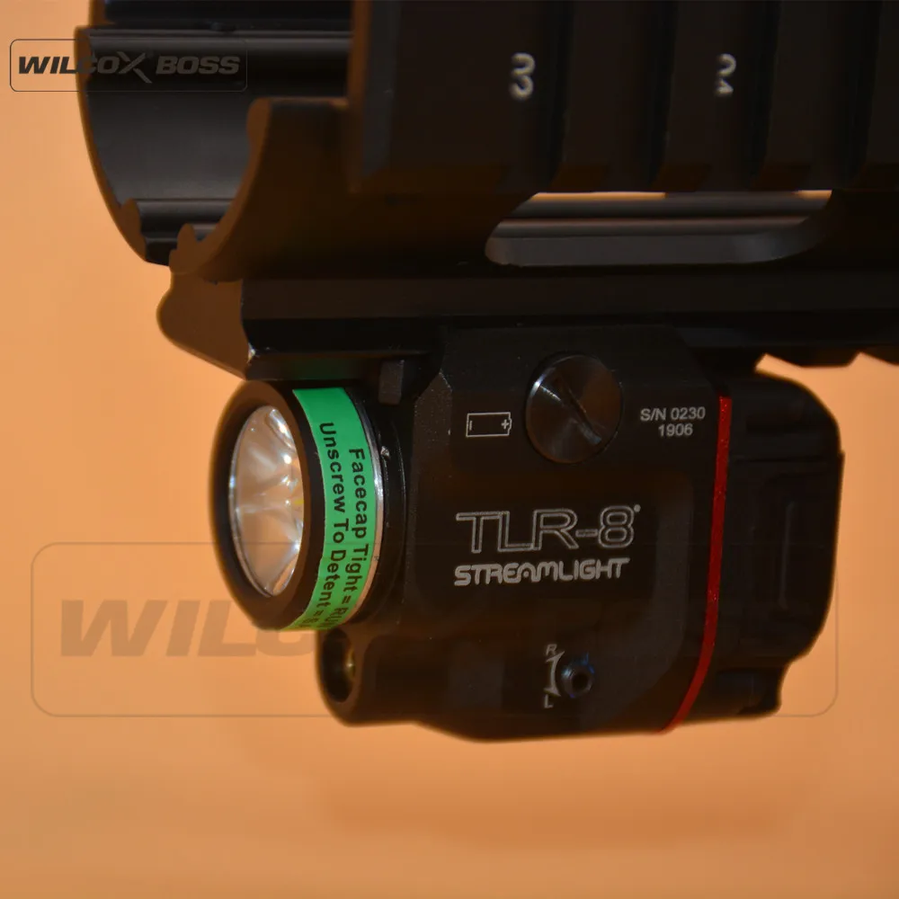 

Streamlight TLR-8 Rail Mounted Tactical LED Weapon Light with Green / Red Laser Sight for Pistol