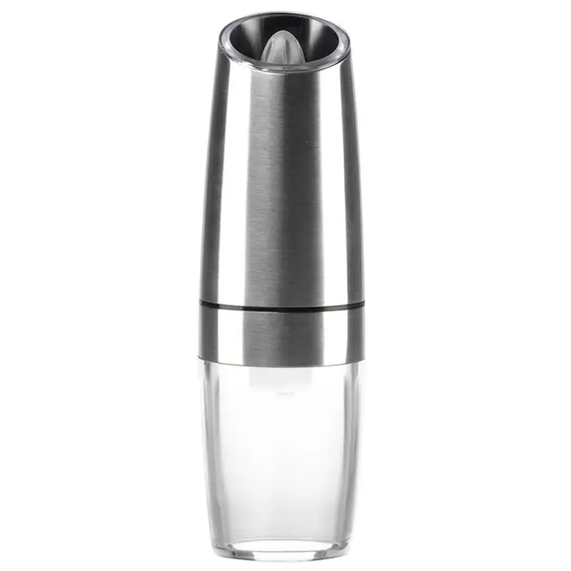 

New Automatic Electric Pepper Grinder Salt Mill With Led Light Free Kitchen Seasoning Grinding Tool Automatic Mills