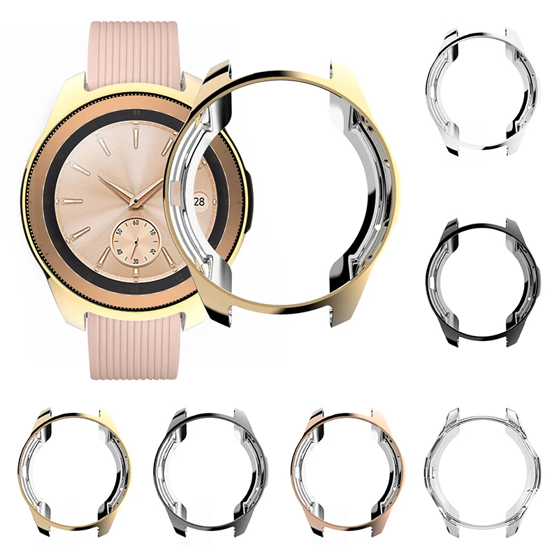 

360 screen protector for Samsung Galaxy Watch case 42mm 42 mm coque on Sumsung Gear S2 S 2 GearS2 bracelet band protective cover
